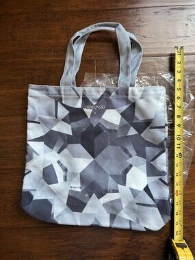 East West Bank Tote Swarovski diamond design pattern bag cloth
